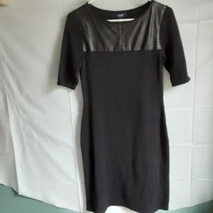 Chaps Black Dress